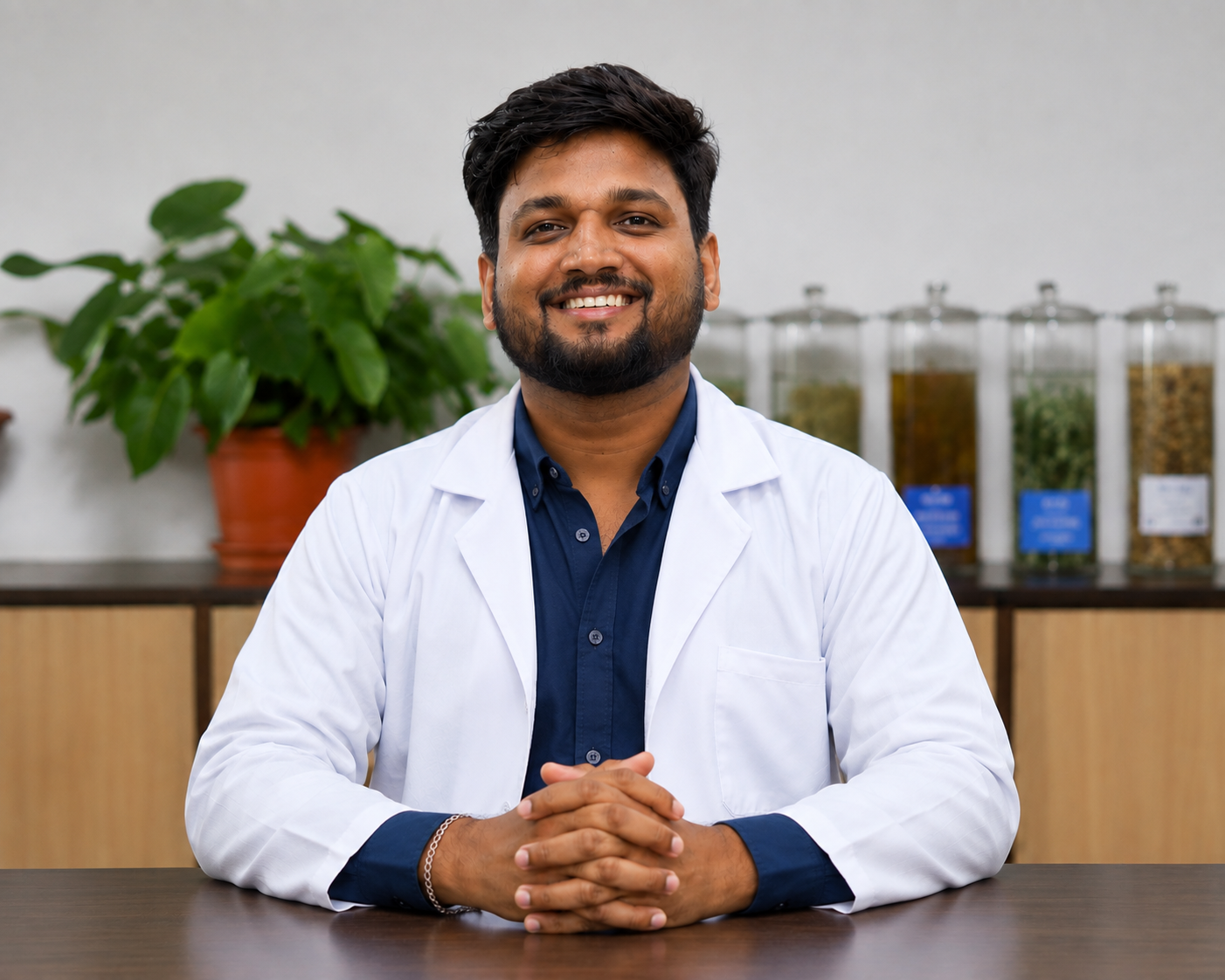 Dr. Jithesh T. Poojary, Ayurveda academician and consultant